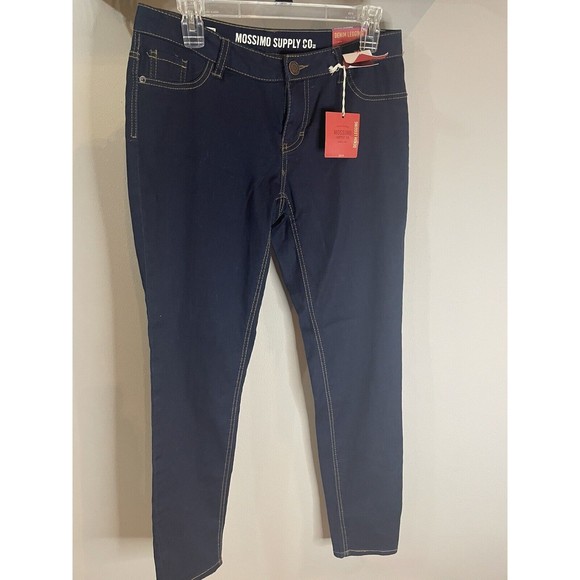 Mossimo Supply Co. Women's Cotton Blend  Stretch Jeans Leggings  Size 11 - Picture 1 of 5